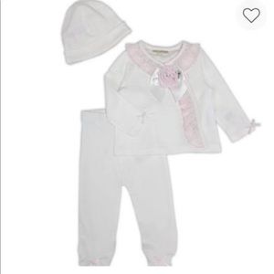 Reciving nb baby girl outfit